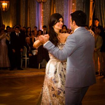 Première danse d'un mariage à Paris