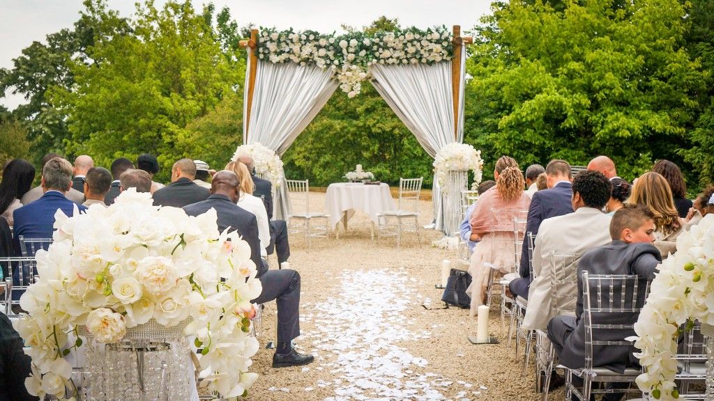 Cérémonie de mariage au Chateau Mont-Royal