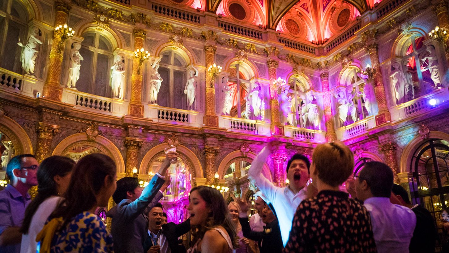 Soirée mariage à l'Intercontinental Paris