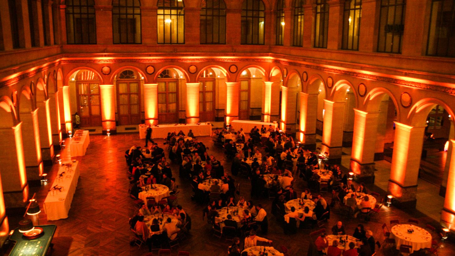 Mariage à la la Bourse de Paris Palais Brongniart