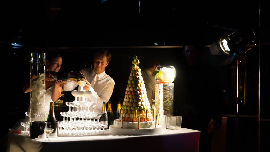 Soirée mariage à l'Espace 56 Tour Montparnasse