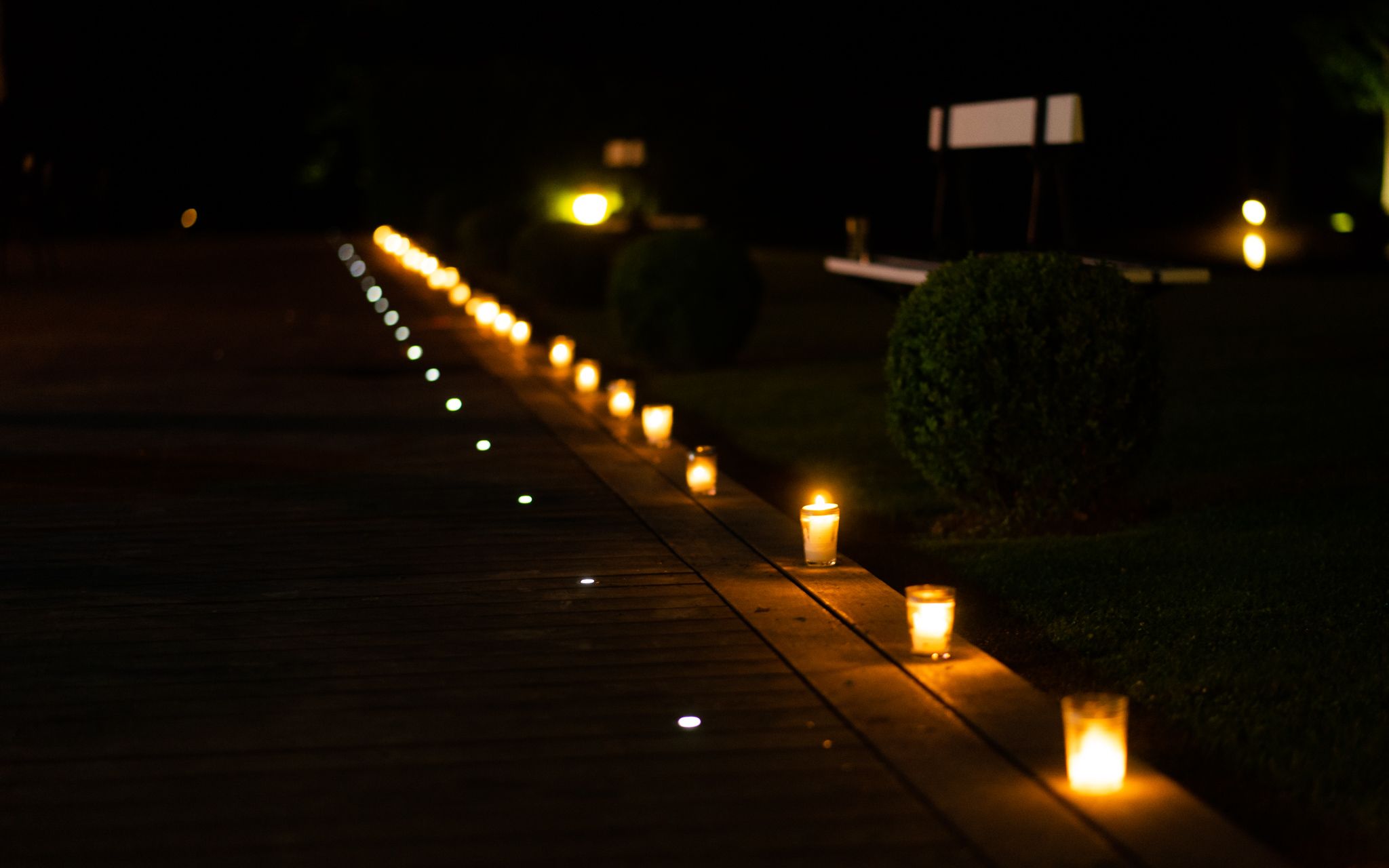 bougies-domaine-de-fontenelle Pièce montée de mariage au Precatelan