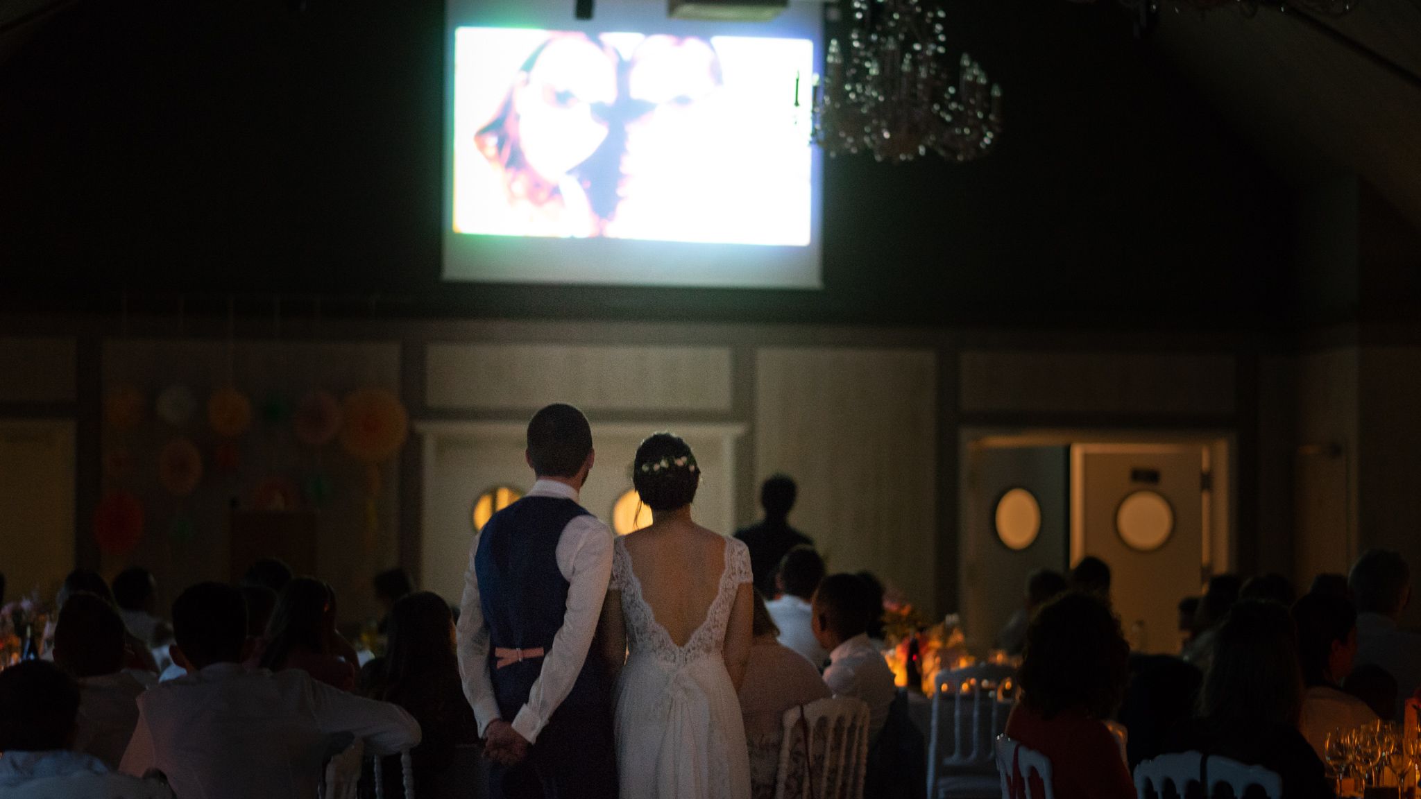 videoprojection-domaine-de-fontenelle-mariage DJ de mariage
