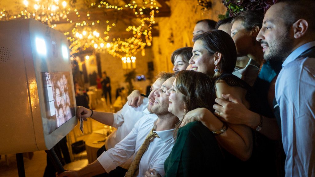 Photobooth lors d'un mariage